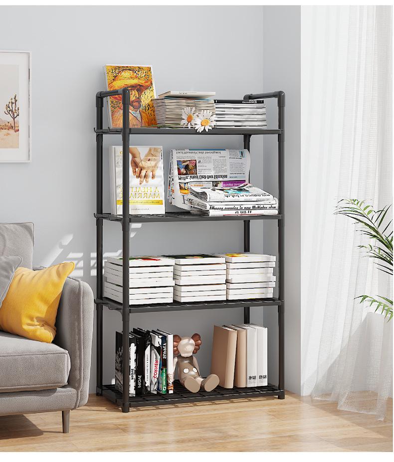Multi-Layer Kitchen Storage Rack for Microwave and Pots