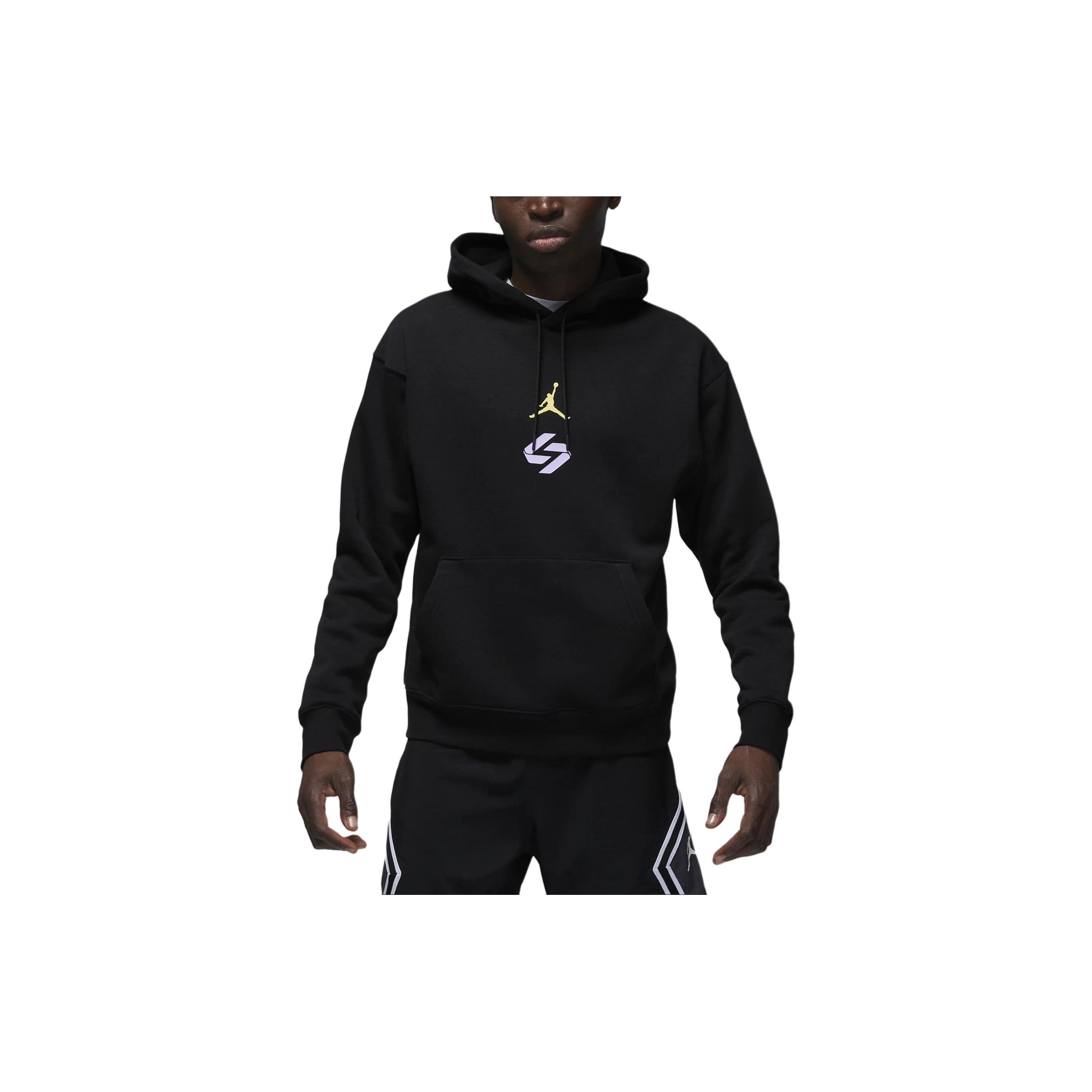 Jordan Logo Hoodie Men hoodies Black FV3528-010 L