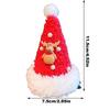 Christmas Hair Pins Hair Decor Clips With Shining Pearl Lightweight Design Hair Shaping Tool For Themed Parties Friends Parties