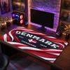 Denmark Football Crest Mouse Pad, Extended Non Slip Rubber Desk Mat for Gaming Office Laptop Fan Gift