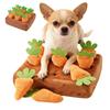 Carrot Snuffle Mat for Dogs Cats Puzzle Toy with Carrots for Small Medium Large Interactive Pet Stress Relief Dogs Chew Toys