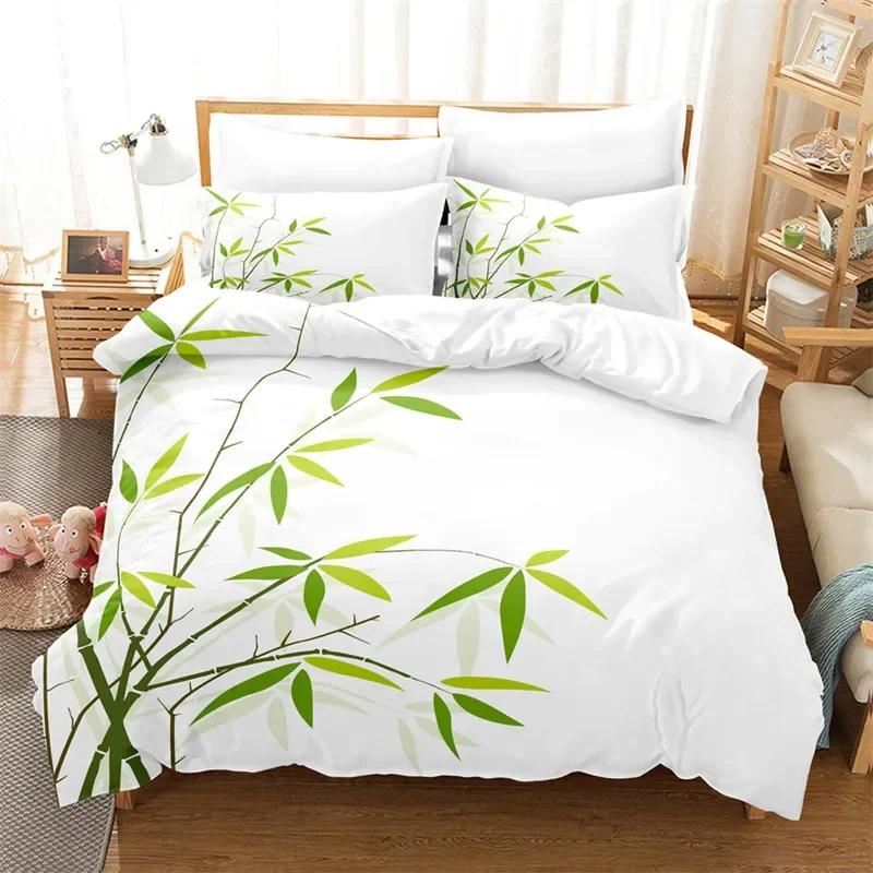 Comforter Sunflower Twin Full King Size Botanical Plants Comforter Microfiber Nature Floral Bedding Set