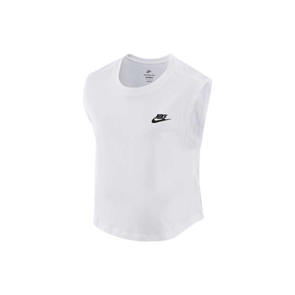 Nike Tank Tops Women's White Crew Neck Moderate Other FB8226-100