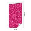 Wallpaper School Supplies Purple and Powder Pink 50x1000