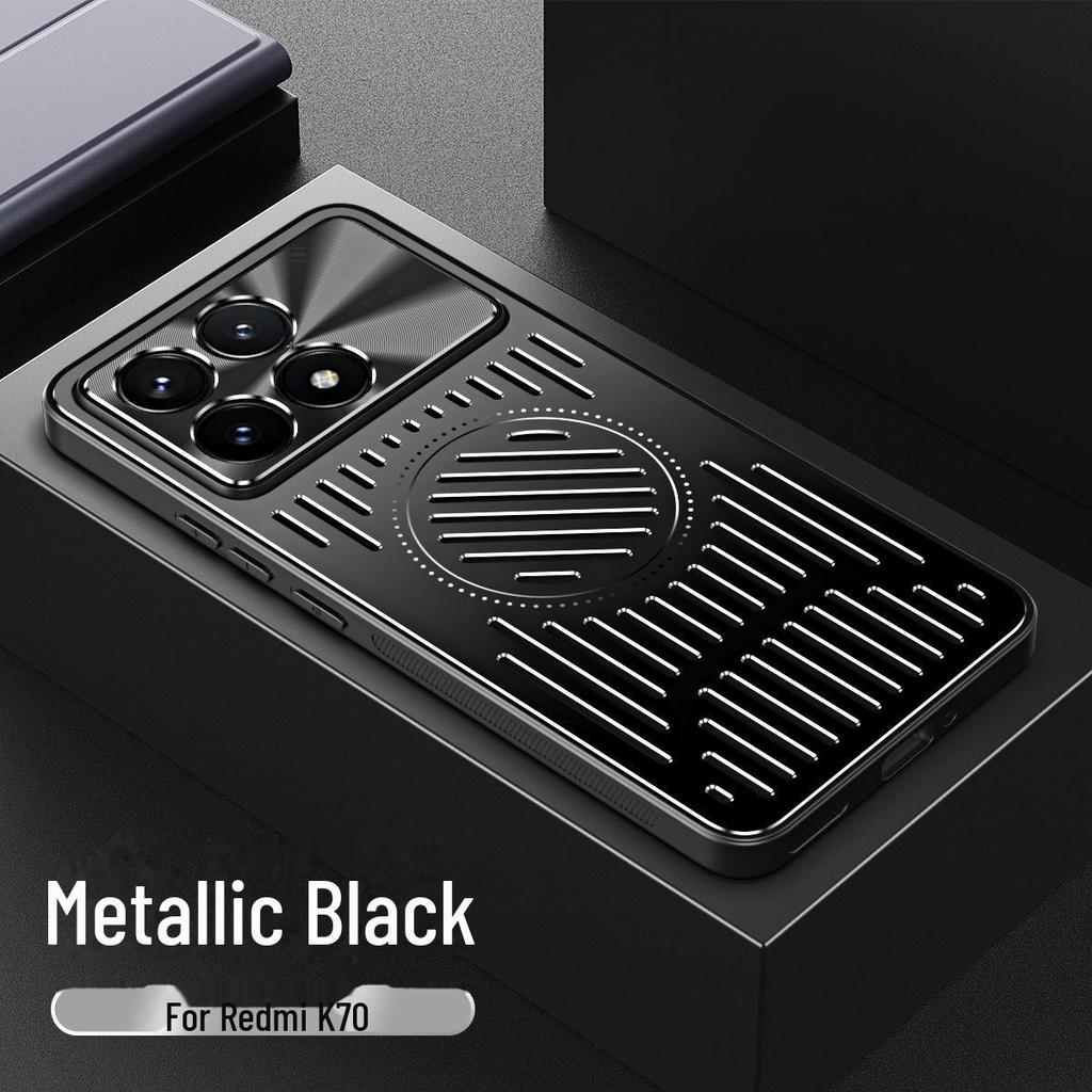 Redmi K70/ K70 Pro/ Extreme Magnetic Heat Dissipation Anti-Fall Metal Case
