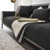 Sofa Cover Chenille Solid Color Living Room Sofa Cushion Non-Slip Universal Texture Couch Cushion Armrest Backrest Couch Cover