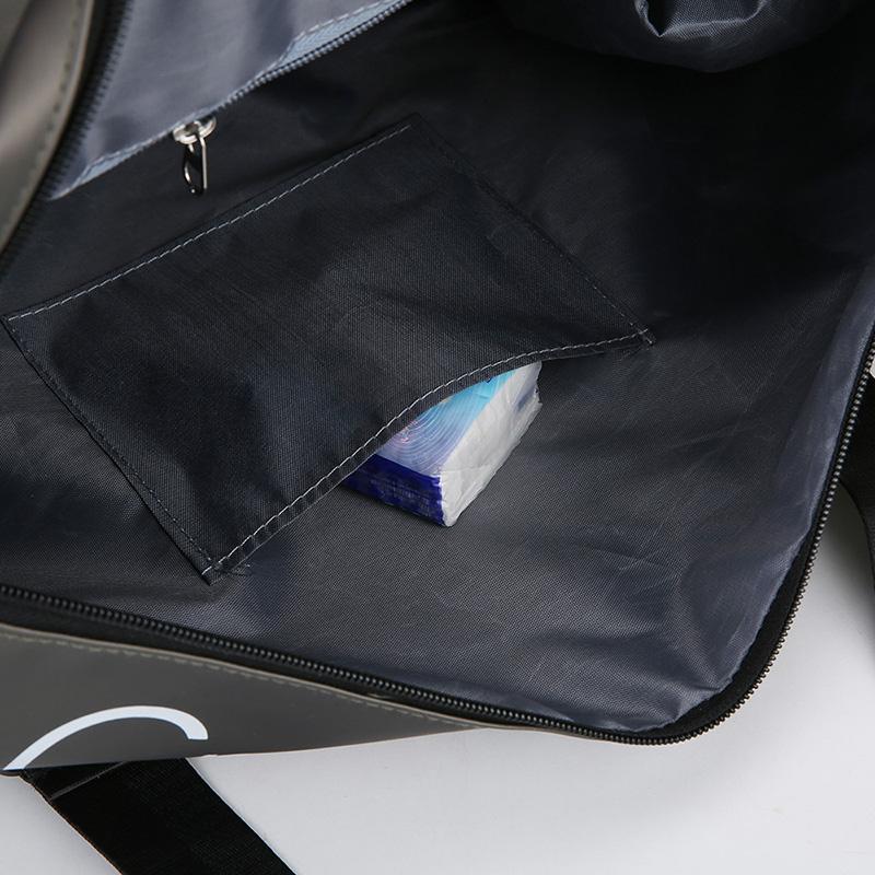 New Large Capacity Unisex Travel Duffel Bag Waterproof Sports Fitness Handbag with Shoe Box Dry Wet Separation Swimming Bags