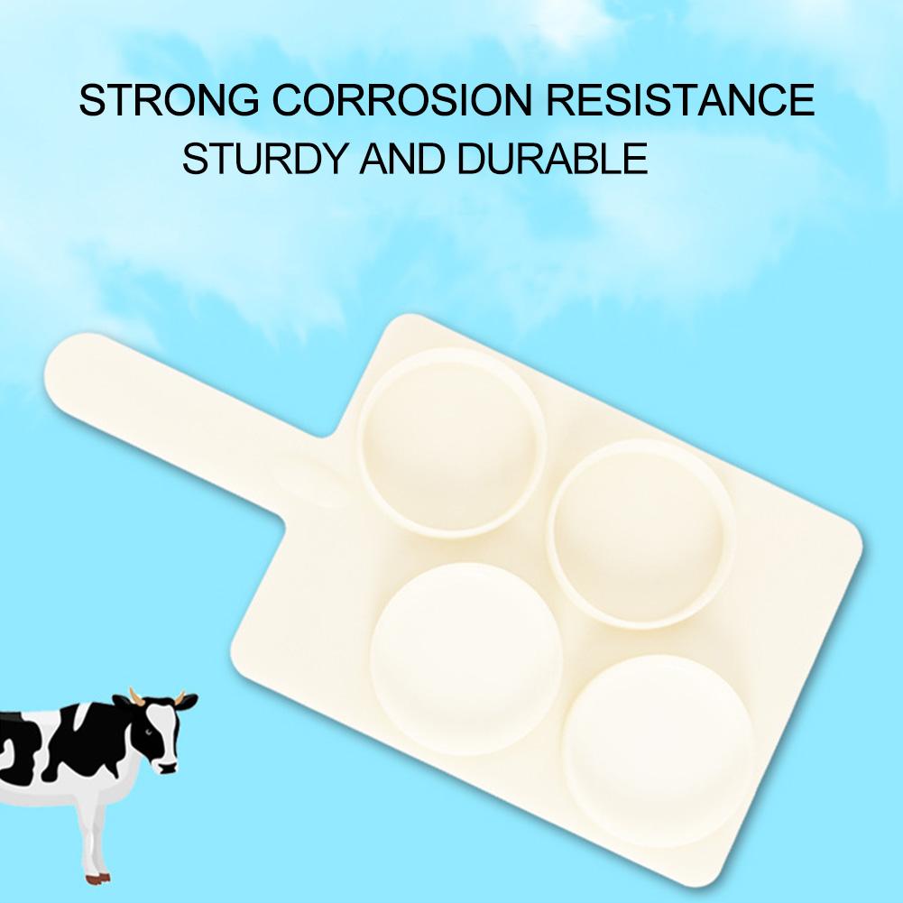 HL MP47B ABS Milk Collection Sampling Tray Cattle Farm Laboratory Mastitis Test Board Animal