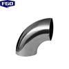 FGO 304 Stainless Steel Sanitary 90-Degree Stamped Welding Elbow