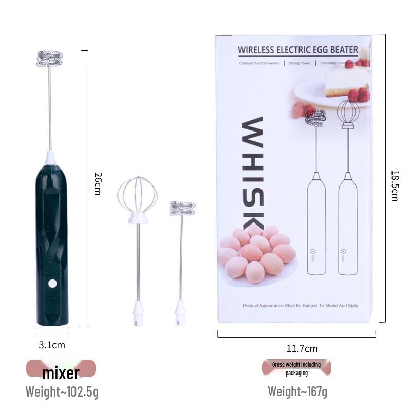 ZISIZ Wireless Handheld Electric Egg Beater