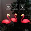 Group Flamingo Solar Light Waterproof Garden Stake Lamp Outdoor Courtyard Decoration Light Patio Walkway Light Lawn Light