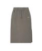 LEE Women'S Sweat Long Skirt Pigment Brown