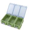 Angelkoffer Leuchtend Wasserabweisend Tragbarer Angelkoffer Organizer Mini Utility Köder Angelbox Kleiner Organizer