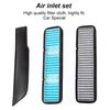 Car Right Left Side Air Conditioning Air Inlet Protective Cover Car Air Vent Filter Cover Car Accessory Model 3