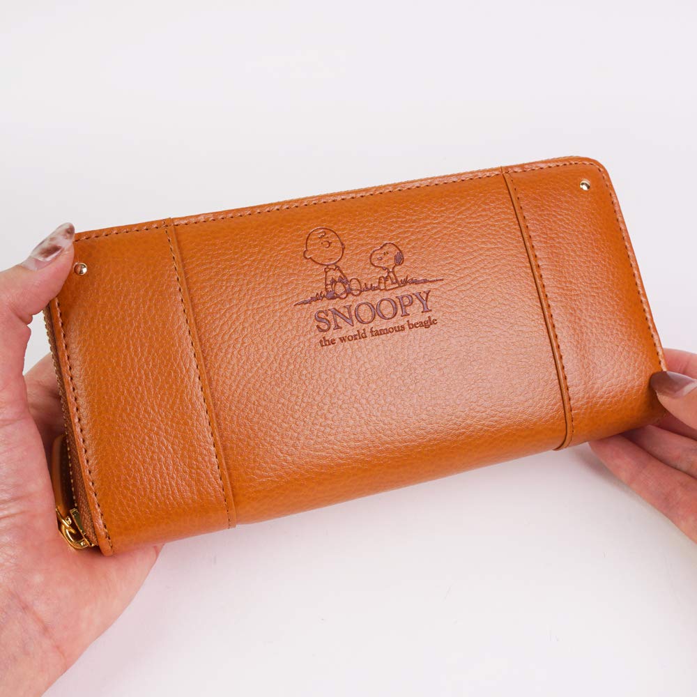 Billfold Long Wallet Navy [Snoopy] Women's