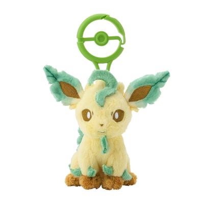 Pokemon Mascot with Carabiner Leafeon Japan NEW Pocket Monster
