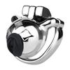 Men Short CB Lock Penis Cage Cock Lock with Belt Stainless Steel Chastity Lock Sex Toy Femdom BDSM