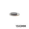 Black Ferrite Cylinder Magnet Ring with Hole - Strong Ring-Shaped Salvage Magnet.