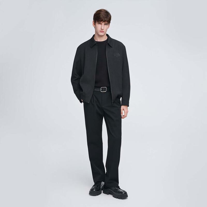 GIOVANNI VALENTINO Men's Casual Lapel Jacket