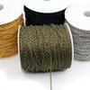 5 Meters/lot 3x2mm 4x3mm 5 Colors Plated Cross Unwelded Iron Cable Chains Necklace DIY Jewelry Making Findings Accessories