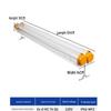 national standard 1.2m double tube (2x18w)