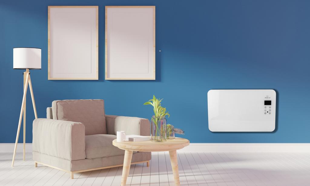 PORTO WiFi 1000W White Convector Heater