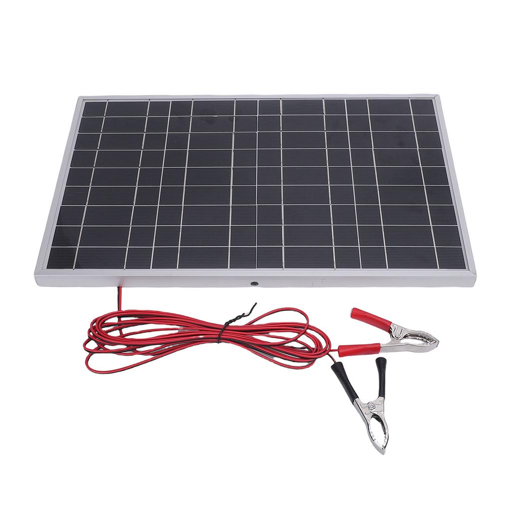 Solárny panel 10W 12V Polykryštalický kremíkový solárny panel s regulátorom pre kempovanie vonku