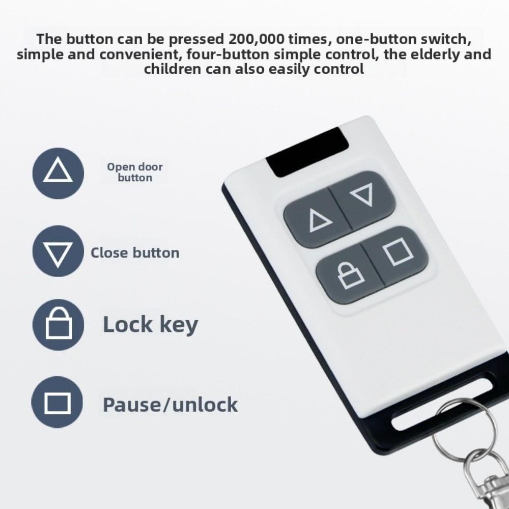 Plastic Door Opener Replication Four Button Remote Control  Garage Door Retractable Door