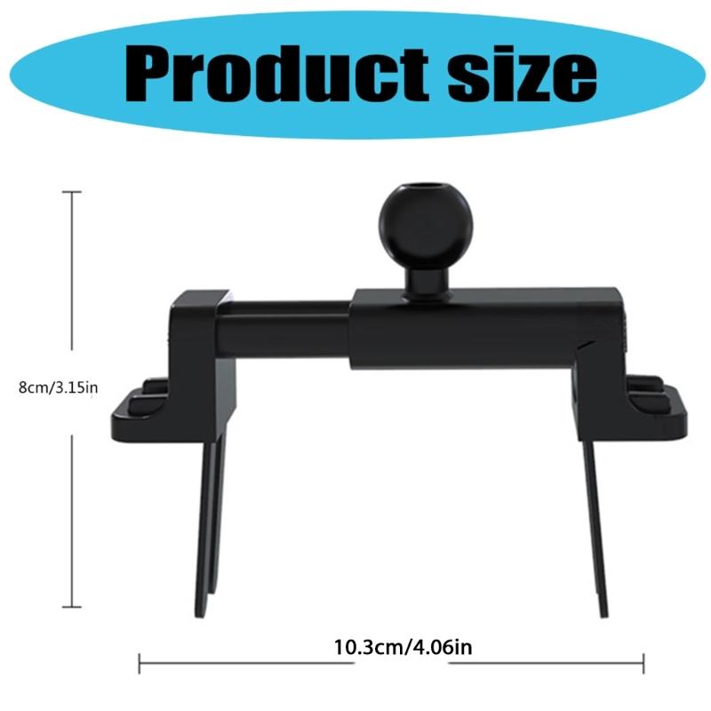 Vent Phone Holder with Antislip Grip 360 Degree Adjustable Rotating Clip Easy Installation for Circular Car Outlets 17MM