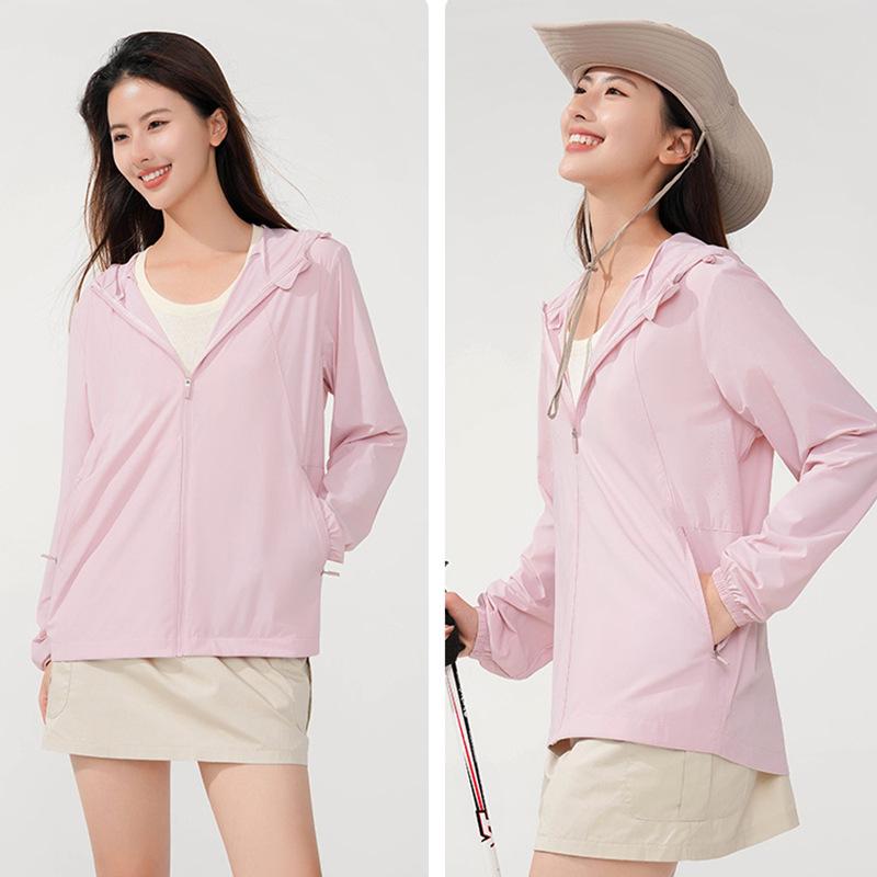 

Унисекс Летняя Ветровка из Ледяного Шелка с Защитой от УФ-лучей: Дышащая куртка с защитой от солнца 3XL (170-190 lbs)