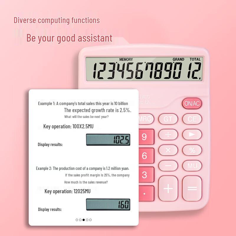 Deli 12-Digit Desktop Calculator