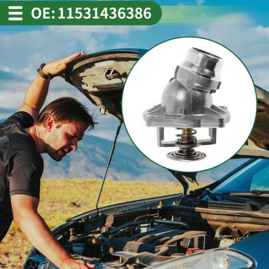 Engine Coolant Thermostat Housing Assembly for BMW X5 2000-2003 No11531436386