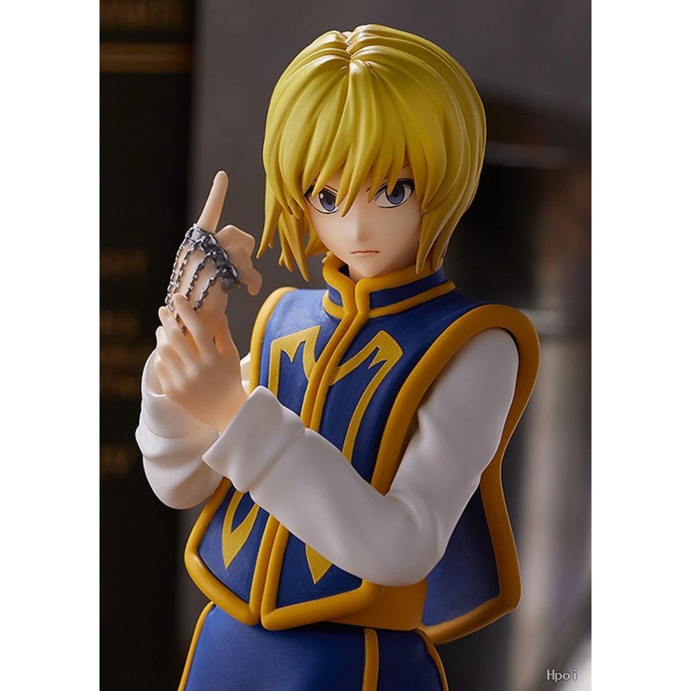 17CM Anime HUNTER×HUNTER Kurapika Pop Up Parade Model Toy Gift Collection Standing Model Desktop Ornament Aciton Figure PVC
