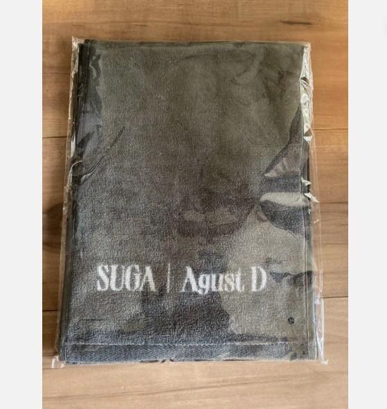 AgustD Agust D BTS SUGA JAPONIA Limitowany ręcznik-szalik Ręcznik-szalik OFICJALNY