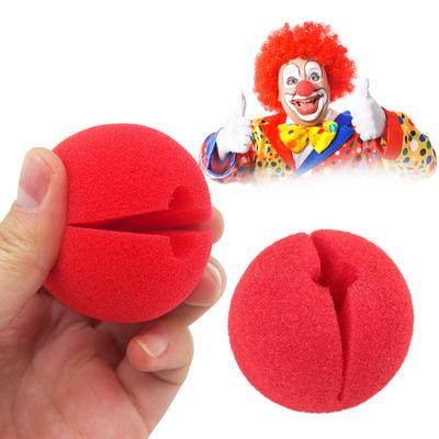 6 szt. Nos klauna, wielozadaniowy, czerwony nos z gumką, rekwizyty do cosplayu dla dzieci, dorosłych, dekoracja na karnawał