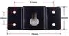 Small speaker mounting wall general 70mm x 8 screws included pieces per bracket, mount, purpose, DIY, 30mm, (2 set)