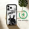 MiyaGi H-Hajime Andy Panda   Phone Case For iPhone 17 16 15 14 13 12  Pro Max Plus for Magsafe Mirror Wireless Magnetic Cover