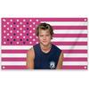 Art Tapestry JJ Maybank Pink Flag - Funny Wall Hanging Flag, 3x5 Ft for Room, Dorm, Parties, and Gifts