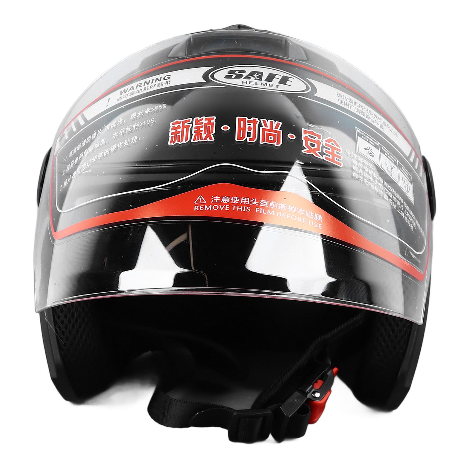 

Мотоциклетный полушлем зимний четырехсезонный зимний дышащий взрослый теплый шлем для скутера для мужчин женщин