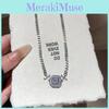 Geometric Zircon Hollow Pendant Necklace For Women Summer Fashion Jewelry