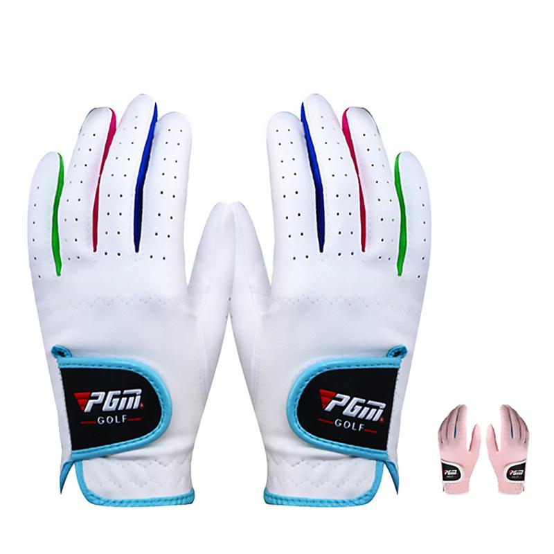 Children Golf Gloves Soft Comfortable Non Slip Breathable Glove Outdoor Mitts For Golf