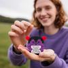 Crocheted Pug Dogs Actively Present Wool Dolls As Gifts