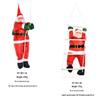 Inflatable Santa Claus Climbing Rope Ladder Christmas Window Ornament