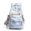 Schoolbag1011 new schoolbag Korean version tooling trendy cool couple backpack large capacity junior and high school students simple backpack