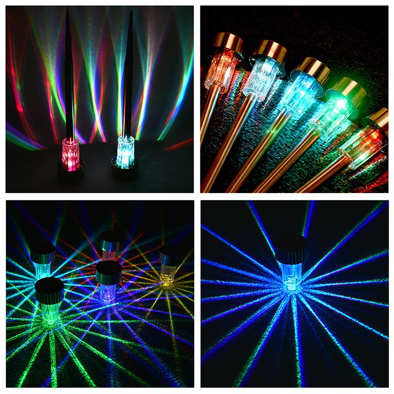 Solar-Powered Outdoor Path Projection Lights for Garden and Pathway