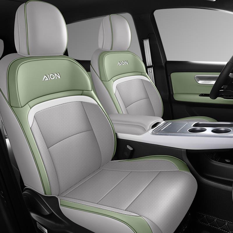 2023 Aion Y+ Leather Car Seat Cover, All-Season, Full Coverage, Universal Fit