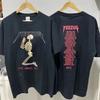 Kanye West 2013 Yeezus Tour God Wants You Cotone Nero T-shirt Unisex VN1143