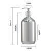 Round Dispens Hand Soap Dispensers Liquid Soap Bottles