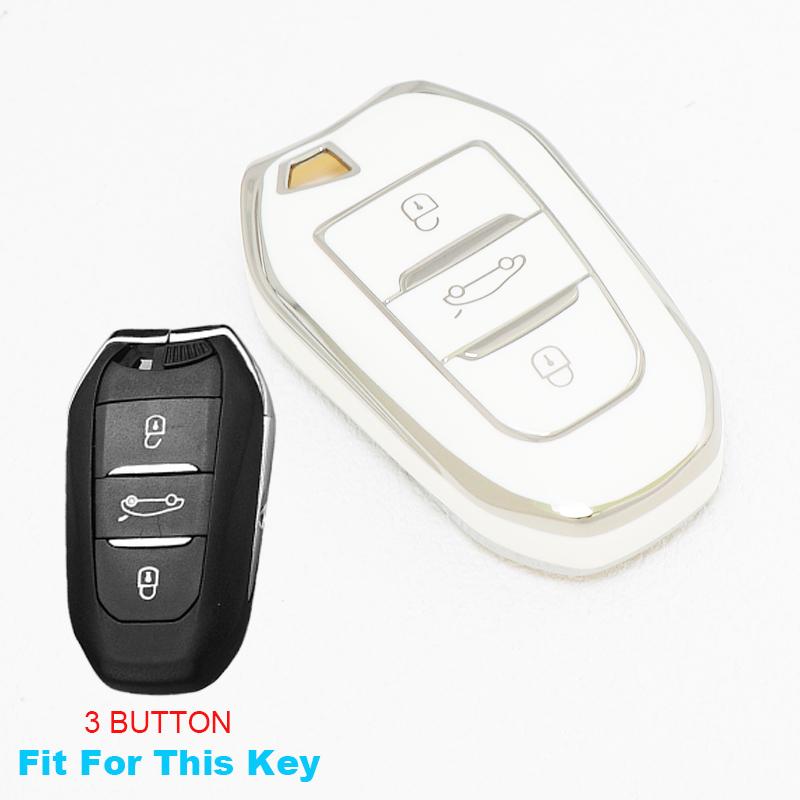 Tpu Keyless For Citroen C4 Picasso C3 C5 Aircross For Peugeot 208 308 508 2008 3008 5008 Car Key Case Cover For Ds Ds3 Ds7 Ds9