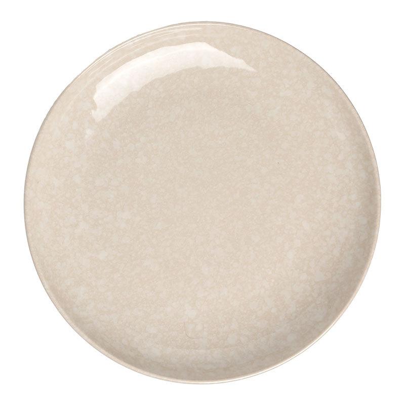 High-Value Ceramic Large Plate Snow Mountain Stone Round Plate Household Dinner Plate Size Plate Vegetable Plate Restaurant Tableware Plate